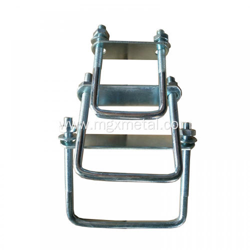 China Zinc Plated Metal Steps Ladder Van Roof Hook Manufactory